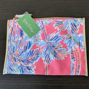 Lilly Pulitzer Flamingo Pink Pouch / Clutch